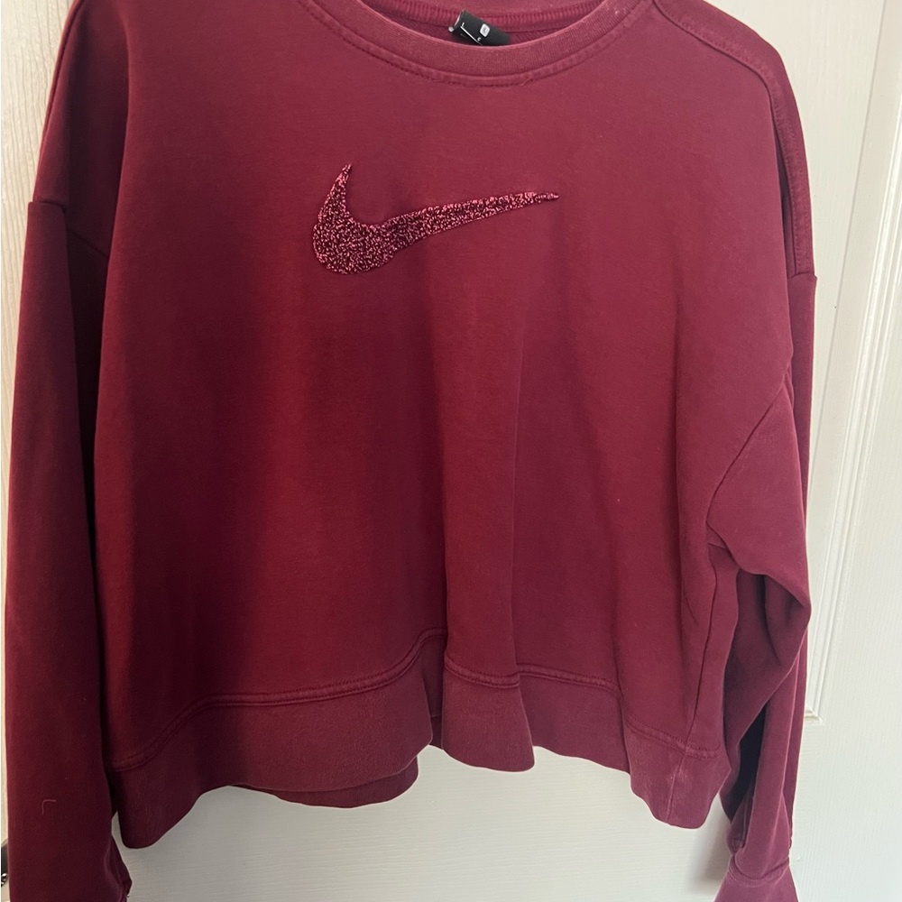Nike Women's Maroon Sweatshirt